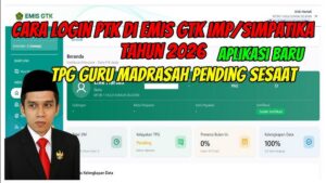 Cara Login EMIS GTK IMP 2026 dan Edit Data Identitas Guru dengan Mudah